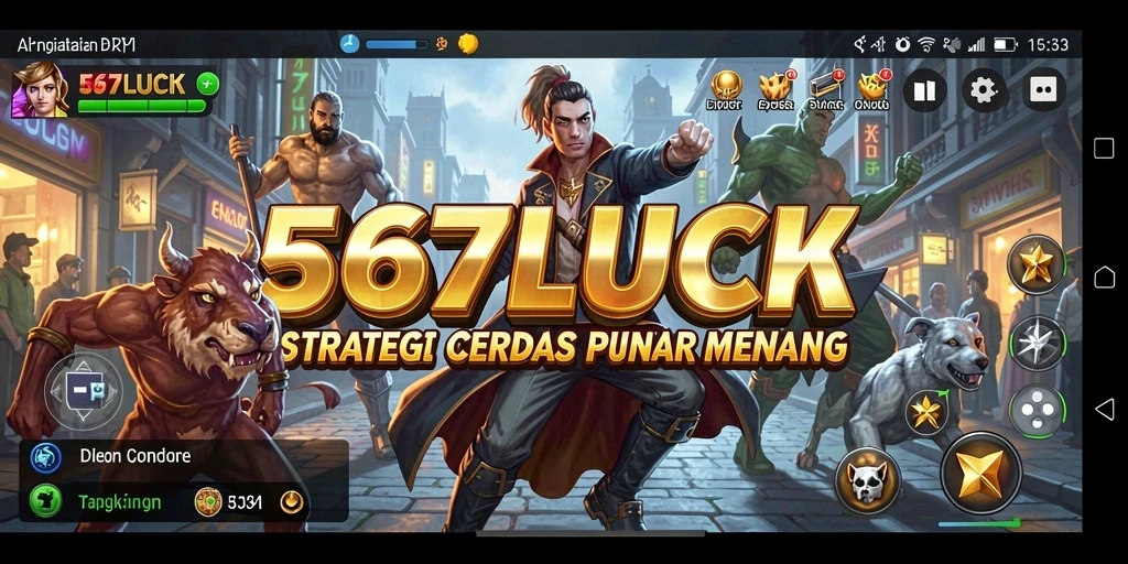 Tangkapan layar <strong>567LUCK</strong> menampilkan aksi seru dalam pertempuran strategi.