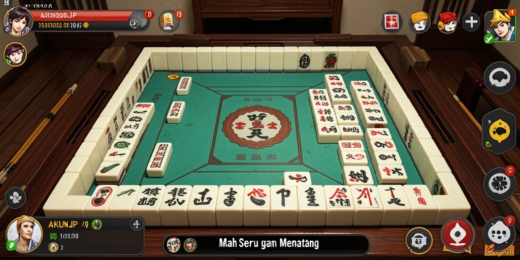 Tampilan menarik dan gameplay Mahjong yang mendebarkan.