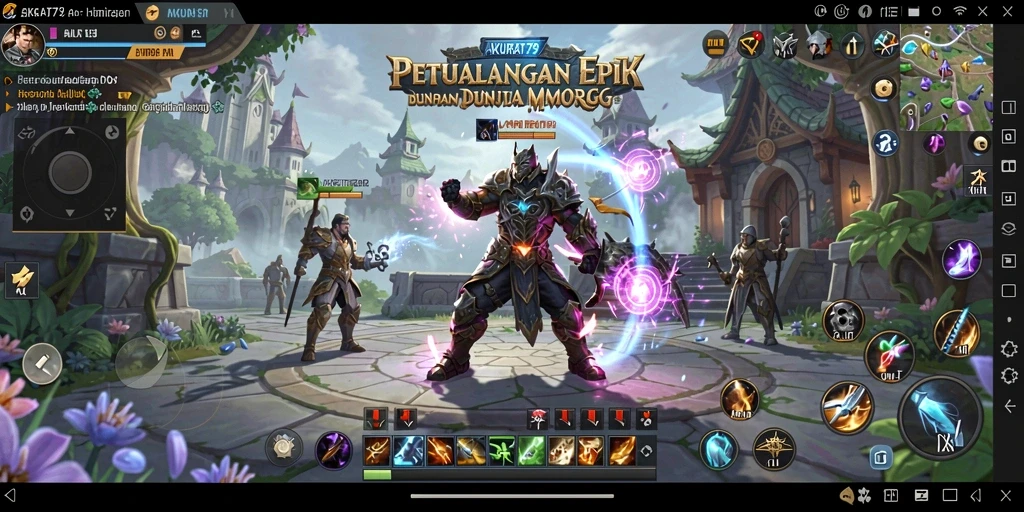 Tampilan gameplay menarik dari AKURAT79 yang memukau.