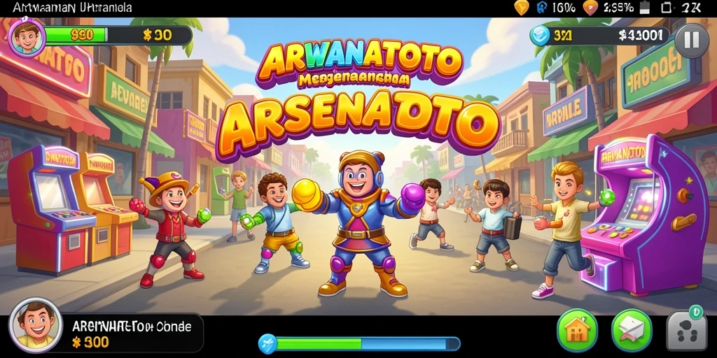 Menampilkan gameplay seru dan grafis menarik di ARWANATOTO.