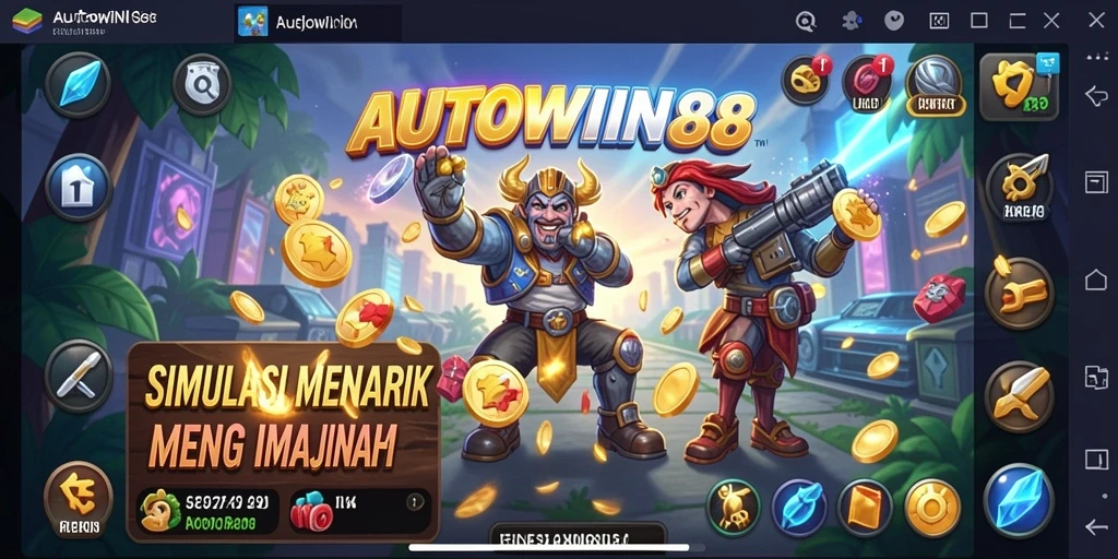 Tampilan utama AUTOWIN88 menampilkan gameplay yang mengasyikkan dan interaktif.