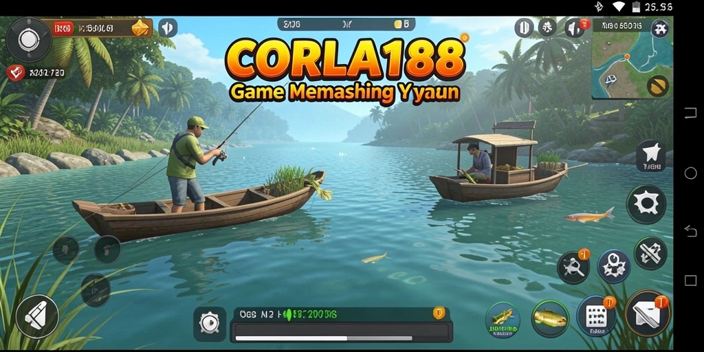 Gameplay CORLA188 yang menggembirakan dan penuh warna dalam dunia memancing.