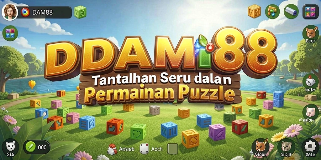Tampilan gameplay menarik dari DAM88 dengan berbagai puzzle menantang.