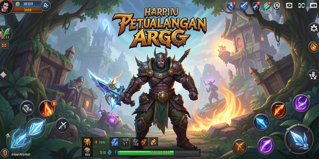 Tangkapan layar dari pengalaman bermain yang mendebarkan di HARAPJP.