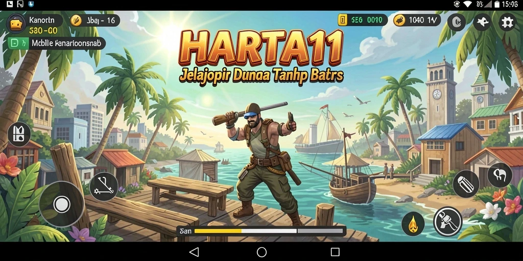 Gameplay memukau di dunia terbuka HARTA11.
