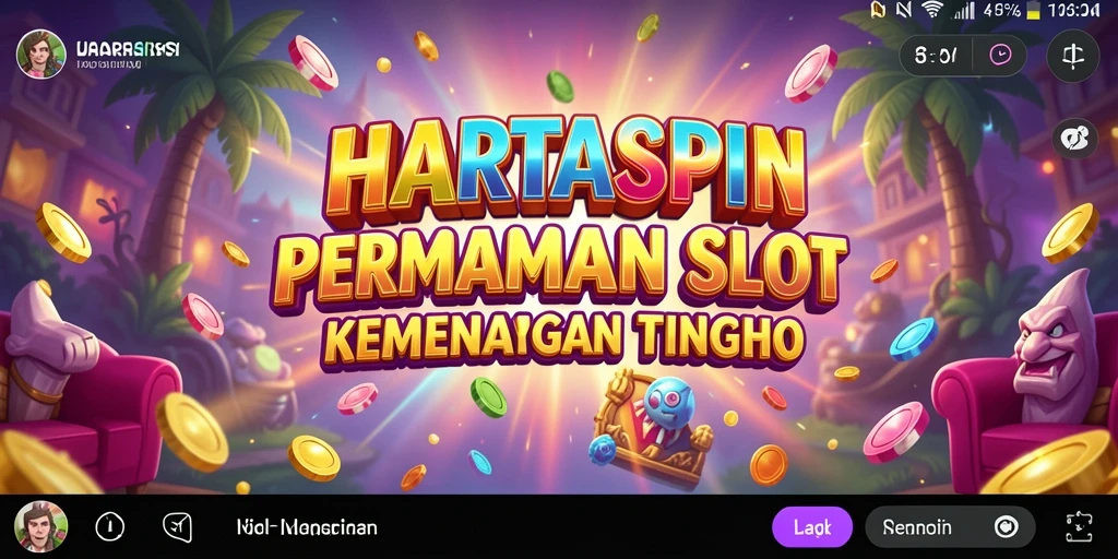 Gameplay menarik HARTASPIN dengan efek visual yang mengesankan.