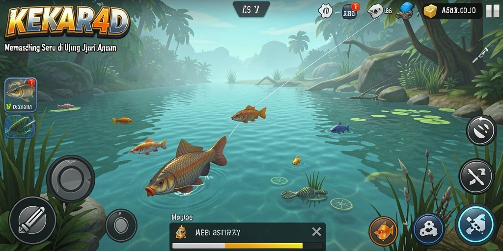 Tangkapan ikan yang megah di KEKAR4D dengan grafis menakjubkan.