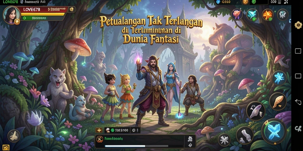 Gameplay LOVE678 yang menegangkan di dunia petualangan.