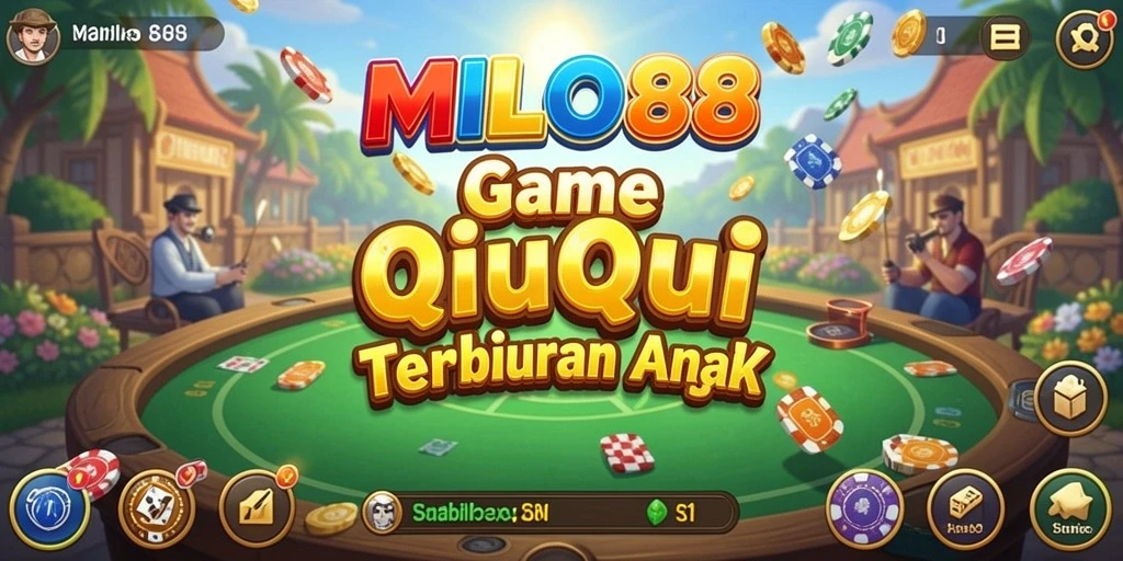 Tampilan gameplay QiuQiu yang menarik di MILO88.