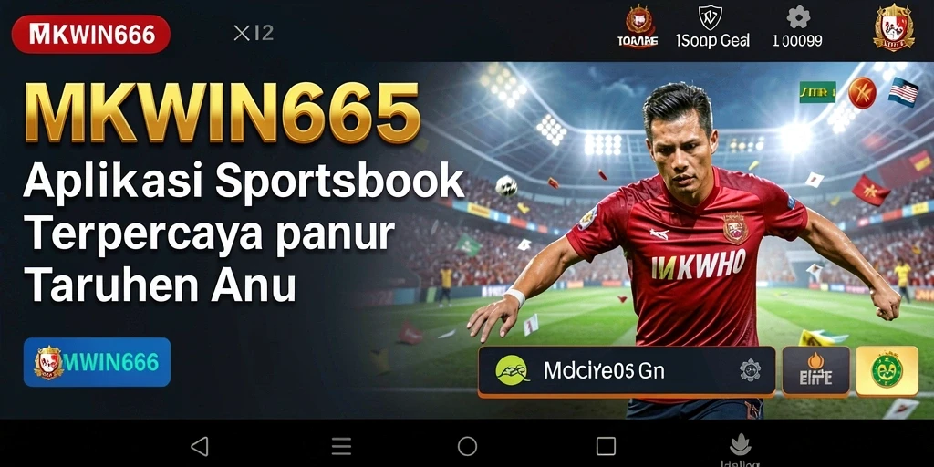 Tangkapan layar menunjukkan antarmuka pengguna <strong>MKWIN666</strong> saat bermain Sportsbook.