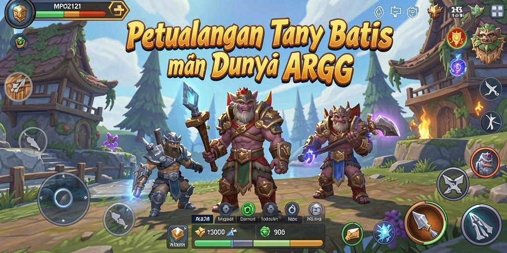 Screenshot menampilkan pertarungan seru dalam MPO2121 dengan grafis mendetail.