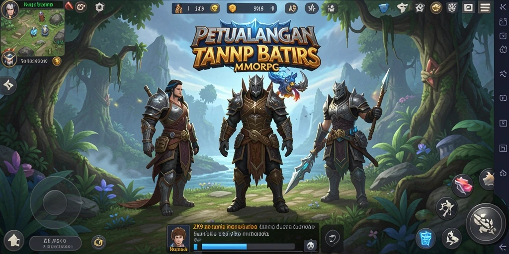 Screenshot gameplay ZK9 dengan pertarungan seru dan grafis yang menawan.